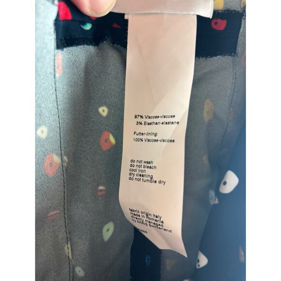 NWOT Akris Punto Boulder Print Sleeveless, silk-blend Top & Pants Set – Sz 8 - Picture 9 of 14